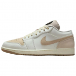 Air Jordan 1 Low Dongdan Vyri&scaron;ki sportbačiai Kreminis Avižinis Kokosų Pienas IB8855-121 44.5
