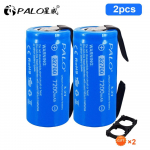 Palo 32700 7200 mAh įkraunama baterija 3,2 V lifepo4 baterija Geležies fosfato didelės galios maksimalaus nuolatinio i&scaron;sikrovimo baterijos 2PCS