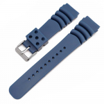 Mink&scaron;ta guma, skirta Seiko Casio laikrodžiui Auk&scaron;tos kokybės apyrankės laikrodžio dirželis, silikoninė apyrankė, sportinė apyrankė 22mm