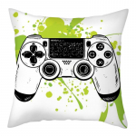 Dovana berniukui Gamer Spausdinti pagalvės užvalkalas miegamojo dekoratyvinis poliesterio pagalvėlės užvalkalas Pagalvės dekoras namų lininis pagalvės užvalkalas