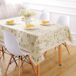 Europos stačiakampė staltiesė Spausdintos gėlės Medvilninis Linas Modernus kavos arbatos staltiesė Namų lauko vestuvių dekoravimo vir&scaron;elis 90x150cm abrikosas