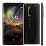 Atnaujintas atrakintas originalus Nokia 6.1 4G Android a&scaron;tuonių branduolių 5,5 colio 4 GB RAM 64 GB ROM 16 MP 1080P mobilusis telefonas su 1 SIM kortele 3GB 32GB Simple juoda