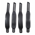 4 vnt. treniruoklio diržai, reguliuojamo ilgio dviračio pedalų dirželiai, universalūs daugiau stacionariam važiavimui dviračiu, fiksavimo juostos, juosta, fitnesas 4PCS