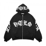 marginta striukė ilgomis rankovėmis Europos ir Amerikos gatvės tendencija gotikinė punk mada retro tendencija sportinis megztinis su užtrauktuku L