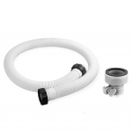 1,5 colio skersmens baseino siurblio žarna su adapteriu baseino smėlio filtro siurblio žarna, skirta Intex filtrų siurblių sūraus vandens sistemoms