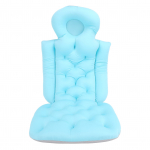 Viso kūno vonios pagalvė voniai, suaugusiųjų vonios pagalvė, pagalvėlė voniai, galvos ir kaklo atramai Light Blue