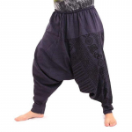 Vyri&scaron;ki Hiphop Harem Kelnės tarpkojo Baggy Joggers Didelio dydžio Boho Gypsy Aladdin Summer Bohemian Nepal Plačios kelnės Priežastys kelnės L