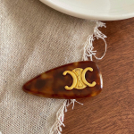 Vintažinis prancūzi&scaron;kas-koreieti&scaron;kas lydinio acetato ančiuko tipo plaukų segtukas: Mielas, Auk&scaron;tos kokybės &scaron;oninis segtukas