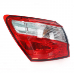 Skirta Nissan Qashqai 2010 2011 2012 2013 2014 EU versija galinis žibintas galinis stabdžių žibintas posūkio signalas rūko žibintas galinis žibintas Outside-Left
