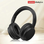 NAUJOS Lenovo TH11 Belaidės Ausinės Ant Galvos Montuojamos Bluetooth Ausinės HIFI Stereo Muzikai Žaidimams Triuk&scaron;mo Slopinimas Ausinės 24H Ilgas Veikimo Laikas Ausinės juoda