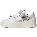 adidas Forum Bonega marmuriniai moteri&scaron;ki sportbačiai baltos spalvos &bdquo;Cloud White&ldquo; su aukso metalo detalėmis GY1541 37⅓