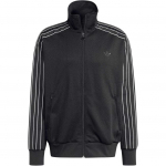 Adidas Originals Q4 FS Laisvo kirpimo striukė su stovinčia apykakle, patogi, ilgomis rankovėmis, vyri&scaron;ka striukė, juoda IX6713 XL