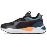Puma Rs-Z Core Tinklelio Audinio Sportiniai Patogūs Žemi Laisvalaikio Batai Unisex Kedai Juodi Mėlyni 383590-02 35.5