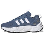 Adidas Originals ZX 22 Boost Patogūs Patvarūs Žemi Laisvalaikio Bėgimo Bateliai Unisex Sportbačiai Tamsiai Mėlyni GY1623 46