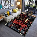 Kariai\ filmo plakatas\ tinkamas kaip neslystantis kilimėlis svetainės ar miegamojo sofai 200x160cm( 78x62in )