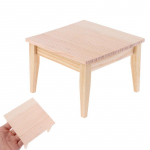 Imitacinis mini valgomojo stalo baldų žaislai lėlių namų dekoravimui 1/12 Lėlių namelio miniatiūriniai priedai 1PCS