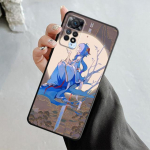 Genshin Impact Kamisato Ayaka Xiao dėklas, skirtas Xiaomi Redmi Note 12 11t 11s 11 10 8 Pro 9 9s 9t 8t, skirtas Mi 10 8 9a 9c 10c 12c K40 For Redmi Note11T 5G