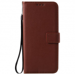 Piniginės atverčiamas odinis dėklas, skirtas iPhone 13 14 11 12 Pro X Xr Xs Max Mini Se 2022 2020 6 6s 7 8 Plus 5 5s Pure Color telefonų knygos vir&scaron;elis Case & Strap auksas