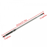 66T-45501-01 Varomasis velenas (Trumpas) Skirta Yamaha Parsun Powertec 40HP 40X pakabinamam varikliui, valties variklio HDX dalims 66T-45501 T40FWS China sidabras