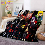 Naruto antklodė Naruto ra&scaron;to antklodė antklodė sofa antklodės užvalkalas kelioninė patalynė i&scaron;leidžiama antklodė flanelinė antklodė lovatiesė 75x90cm