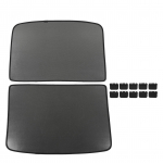 for Tesla Model Y Upgraded Sunshade Car Sunroof Shade Heat Insulation UV Protection Split Accessories with Storage Bag