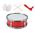 11 colių &bdquo;Snare Drum&ldquo; muzikos būgnai, ne&scaron;iojami su reguliuojamu dirželiu, mu&scaron;amųjų instrumentų muzikos instrumentais,