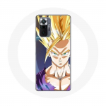 Coque pour Xiaomi Redmi Note 10 Pro Manga Dragon Ball Sangoku Jaune geltona