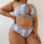 Nauji seksualūs bikini maudymosi kostiumėliai su auk&scaron;tu juosmeniu, moteri&scaron;ki maudymosi kostiumėliai, moteri&scaron;ki bikinio rinkiniai, spausdinti didelio dydžio maudymosi kostiumėlis vasaros bikinis