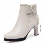 Moteri&scaron;ki trumpi batai rudeniui ir žiemai Nauji Viską atitinkantys smailūs auk&scaron;takulniai aulinukai Moteri&scaron;ki aulinukai moteri&scaron;ki aulinukai su flisiniu pamu&scaron;alu 36