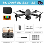 Naujas V88 Drone 4K HD dvigubas fotoaparatas Aerofotografija I&scaron;manioji svyruojanti nuotolinio valdymo pultas Sulankstomas orlaivis Dovana 360&deg; Riedantis RC keturkopterinis žaislas vaikams