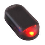 Universali apsaugos lemputė saulės ir USB galios automobilio LED lemputė mini naktinio saugumo imituojama pavojaus lemputė Mirksi įspėjamoji lemputė, apsauganti nuo vagystės