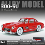 1/24 Mercedes-Benz 300SL 1936 Klasikinis Automobilis Lydinio Liejinys Automobilio Modelis Garsas &Scaron;viesa Vaikų Žaislas Kolekcionavimas Pomėgiai Gimtadienio Dovanos
