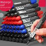 1 vnt Marker Pen Paint Aliejiniai vandeniui atsparūs padangų dažymo grafiti ra&scaron;ikliai juoda