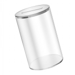 Akrilinė taupyklė Skaidri taupyklė Kiaulytės taupyklė Lengvam sekimui ir prieigai visoms amžiaus grupėms Paaugliams Vaikams S