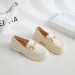 Batai moterims 2024 m. Žemakulniai Eleganti&scaron;ka moteri&scaron;ka vasarinė avalynė Platforma Juodi Loafers Patogūs madingi batai Stilingas Slip ant A 36