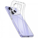 Itin plonas mink&scaron;tas skaidrus TPU silikoninis telefono dėklas, skirtas Redmi Note 14 5G Note 14 Pro 4G 5G Note 14 Pro+ RedMi Note 14 Pro+ balta