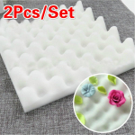 2vnt./rinkinys Fondant tortas &scaron;okoladinis cukrus gėlių džiovinimo putos kepinių dekoravimo kilimėlis