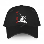 Juoda laisvalaikio berniukų beisbolo kepurė Rurouni Kenshin Samurai X - Anime Vyras Moterų vasaros kepurė lauko kepuraitės sportinis gaubtas Adjustable