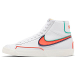 Nike Blazer Mid 77 Infinite White Blue Void Crimson Vyri&scaron;ki kedai Roma-Green Bright-Crimson DA7233-102 39