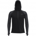 Under Armour SS25 Sportinis kvėpuojantis ilgomis rankovėmis su gobtuvu T-shirt vyri&scaron;ki vir&scaron;utiniai drabužiai 1386708-016 L