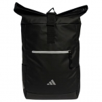 Adidas 24,75L Klasikinis Prekės Ženklo Logotipas Poliuretano Kuprinė Unisex Kuprinė Juoda JD9565 Black