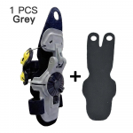 Motociklo rie&scaron;o apsauga X8 rie&scaron;o atrama balta rūg&scaron;tinė geltona M/L motociklo apsauginė įranga M L