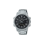Casio DRESS Klasikinis Paprastas I&scaron;skirtinis Madingas Kvarcinis Mechanizmas Nerūdijančio Plieno Apyrankė Japoni&scaron;kas ir Korėjieti&scaron;kas Laikrodis Vyri&scaron;kas Laikrodis Juodas Ciferblatas AMW-880D-1AV juoda