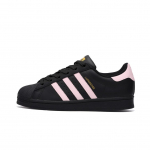 Adidas Originals SUPERSTAR Neslystantys Atsparūs dilimui Žemi Kateboardo Batai Unisex Juodi EG4959(Komanda189-) 38⅔