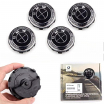 4 vnt. 56/68 mm plaukiojančių ratlankių centrinių dangtelių BMW 50-mečio jubiliejui &ndash; tinka E39 E46 E60 F10 F30 G20 X3 X5 (Automobilių stebulių priedai) (as the picture,56mm-4pcs)