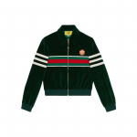 GUCCI X Adidas Užtraukiama striukė 691782-XJEKT-3229 S žalia