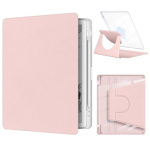 Magnetinis elektroninės skaityklės dėklas su pie&scaron;tuko laikikliu, padalintas Funda, skirtas Kindle Scribe/Colorsoft 11 colių (2025 m) rožinė