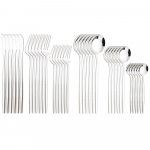 36 vnt. rožinės spalvos aukso indų stalo įrankių rinkinys vakarieti&scaron;kas peilis desertinis &scaron;akutės &scaron;auk&scaron;tas stalo reikmenys nerūdijančio plieno sidabro virtuvės stalo reikmenys