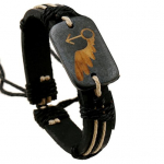 Retro punk dirbtinės odos pintos virvės Vyrams Moterims Porai Apyrankės Papuo&scaron;alai Dovana Womens