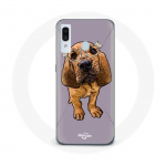 Coque pour Samsung Galaxy A40 Beagle Race de chiens dessin Anim&eacute;